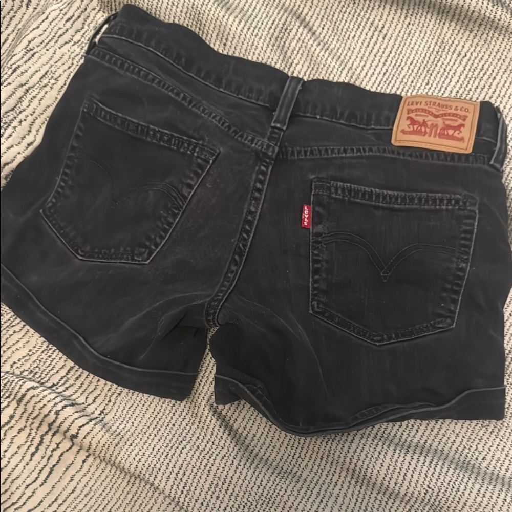 Levi's Dark Denim Women's Shorts